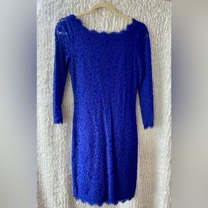 Diane Von Furstenberg lace dress, size 0